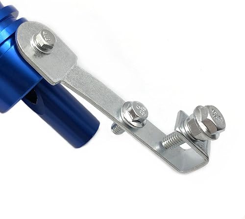 Vista 5 de DEVMO 2 unids XL Tamaño Aleación de Aluminio Universal Turbo Sound Escape Silbato Silbato Coche Roar Maker Azul