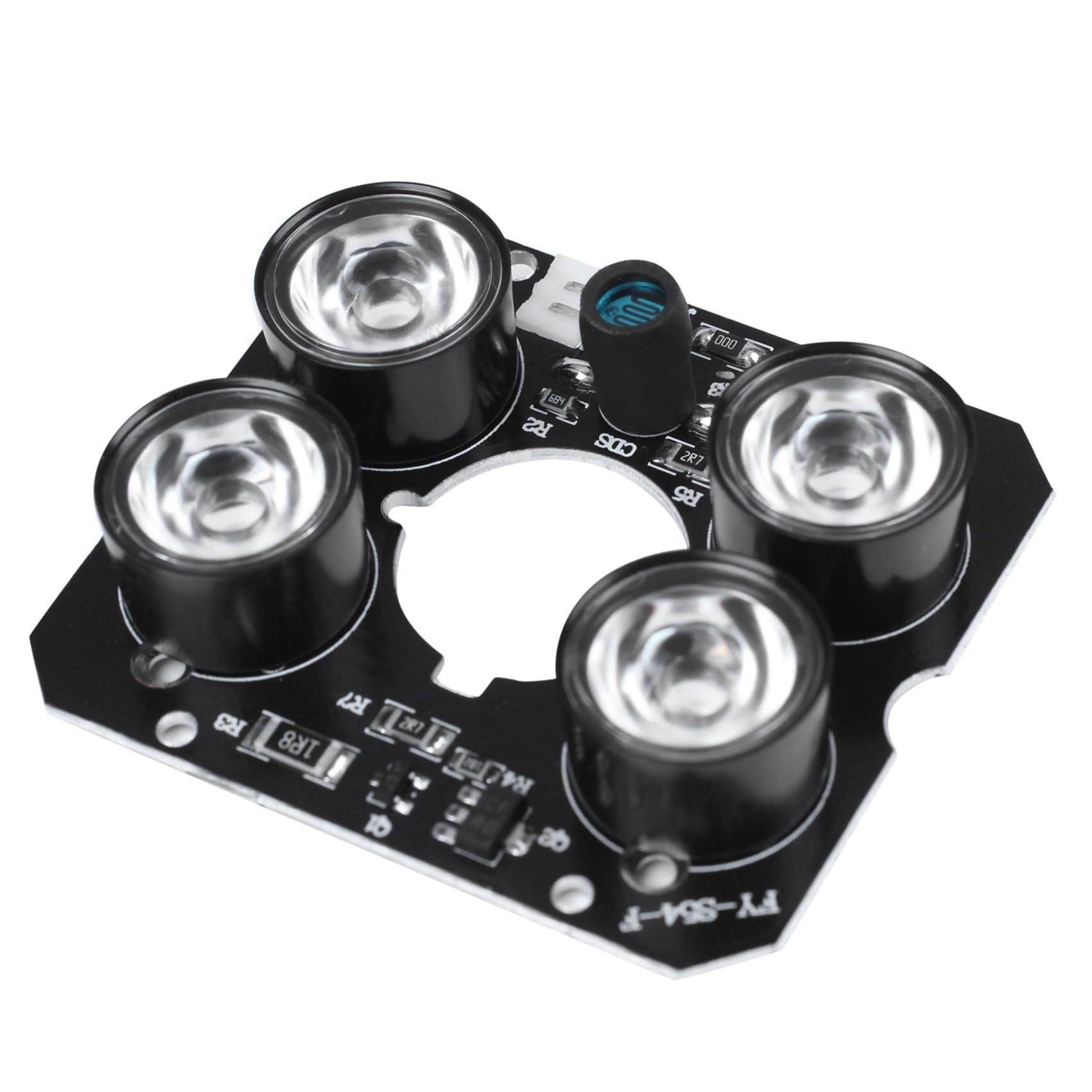 Array IR LED Luz Punto 4X Panel Infrarrojo 52mm para Cámara CCTV