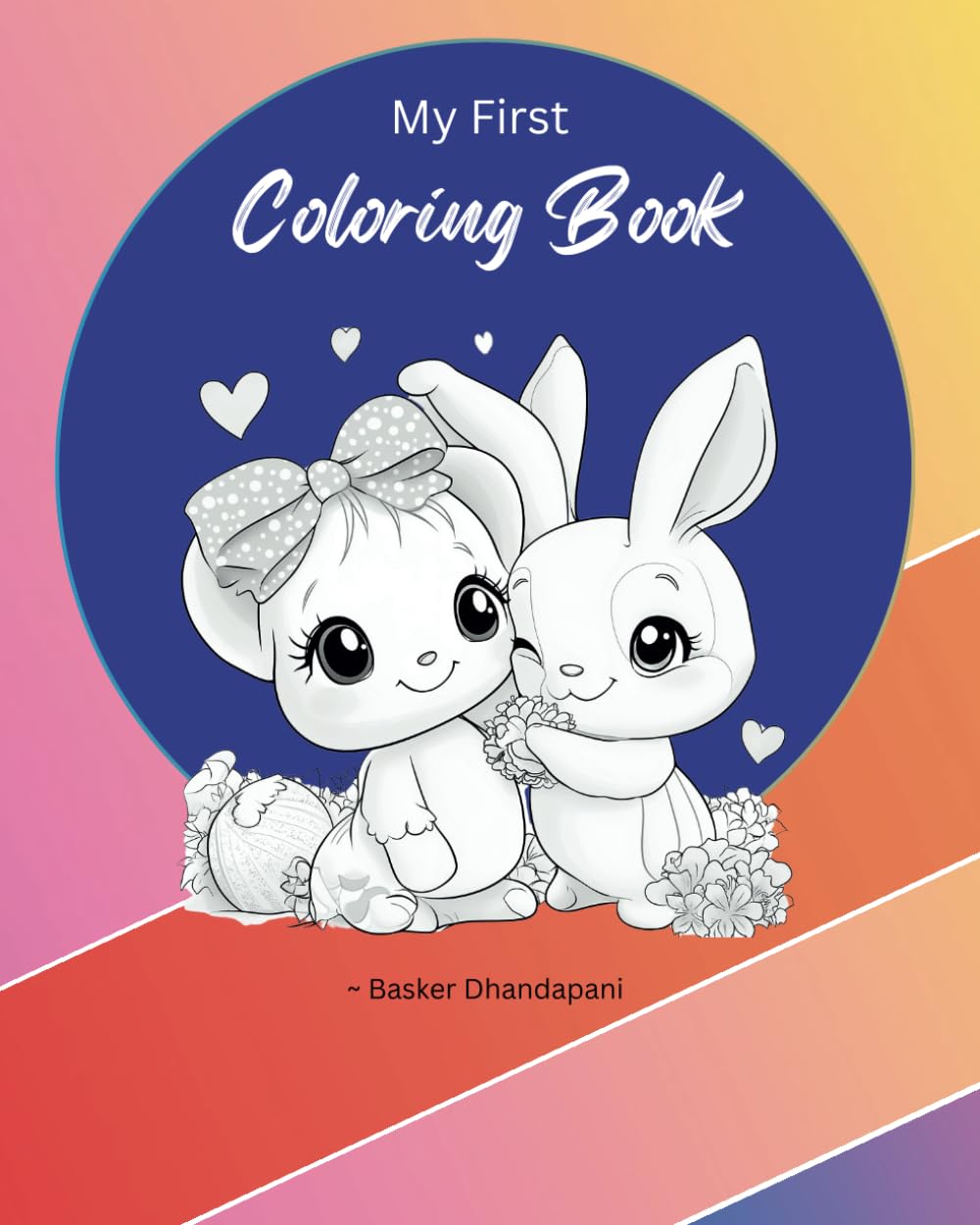 Livre de coloriage My first Coloring Book pour enfants et adultes amateurs de dessin