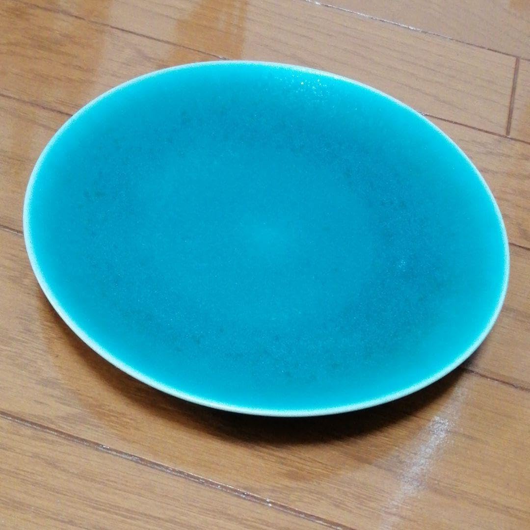 青い器「うるまブルー」に行ったよ！沖縄の海が再現されたやちむん入手！ | すーさんファミリーとっておきのマイル旅 沖縄 サンゴブルー蒼い陶器 皿