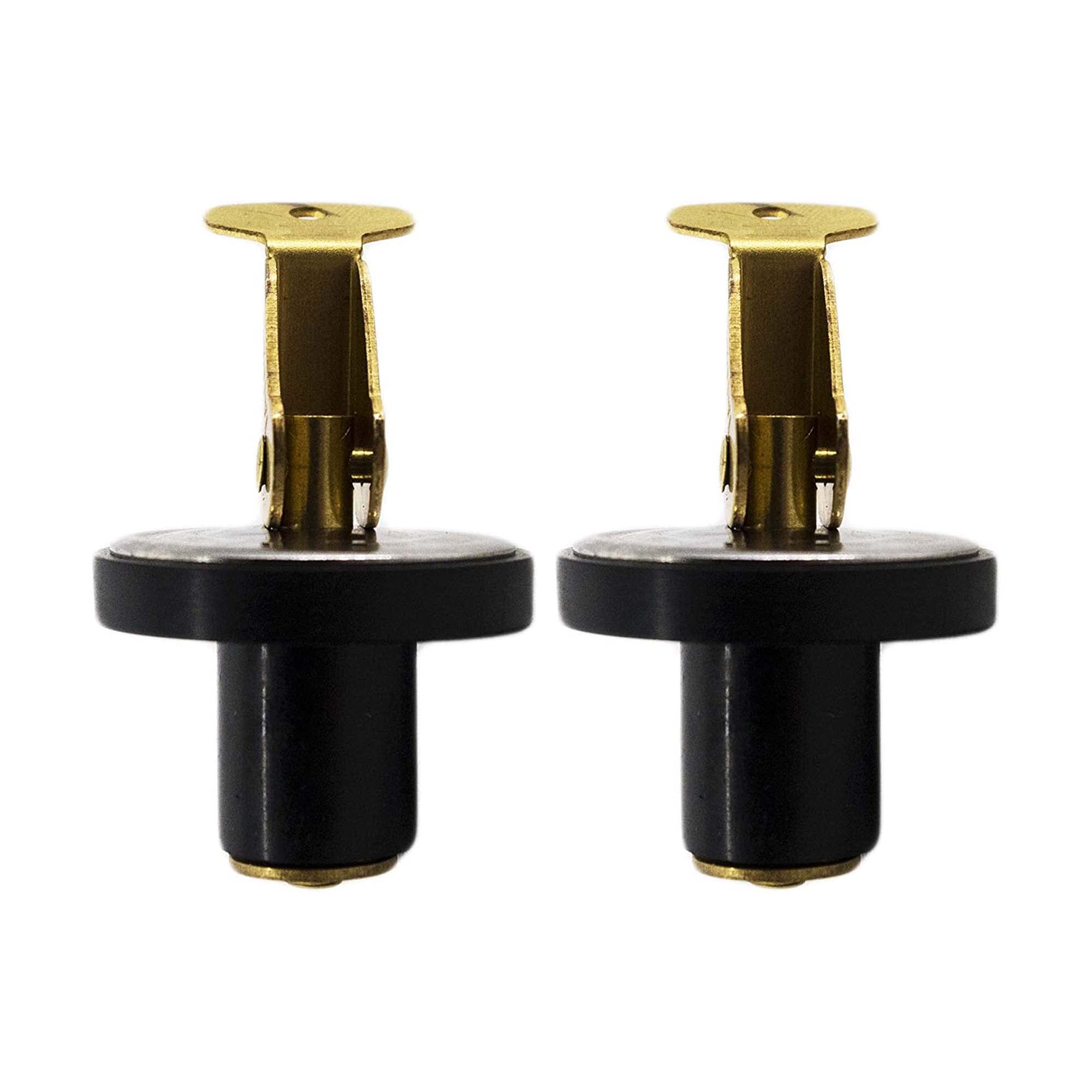 MARINE CITYSnap Lock Baitwell Plugs Strong and Sturdy Fine Finish Drain Plug with Innovative Design 5/8 inches for Boats – Yachts – Kayaks – Marines (Pack of 2)