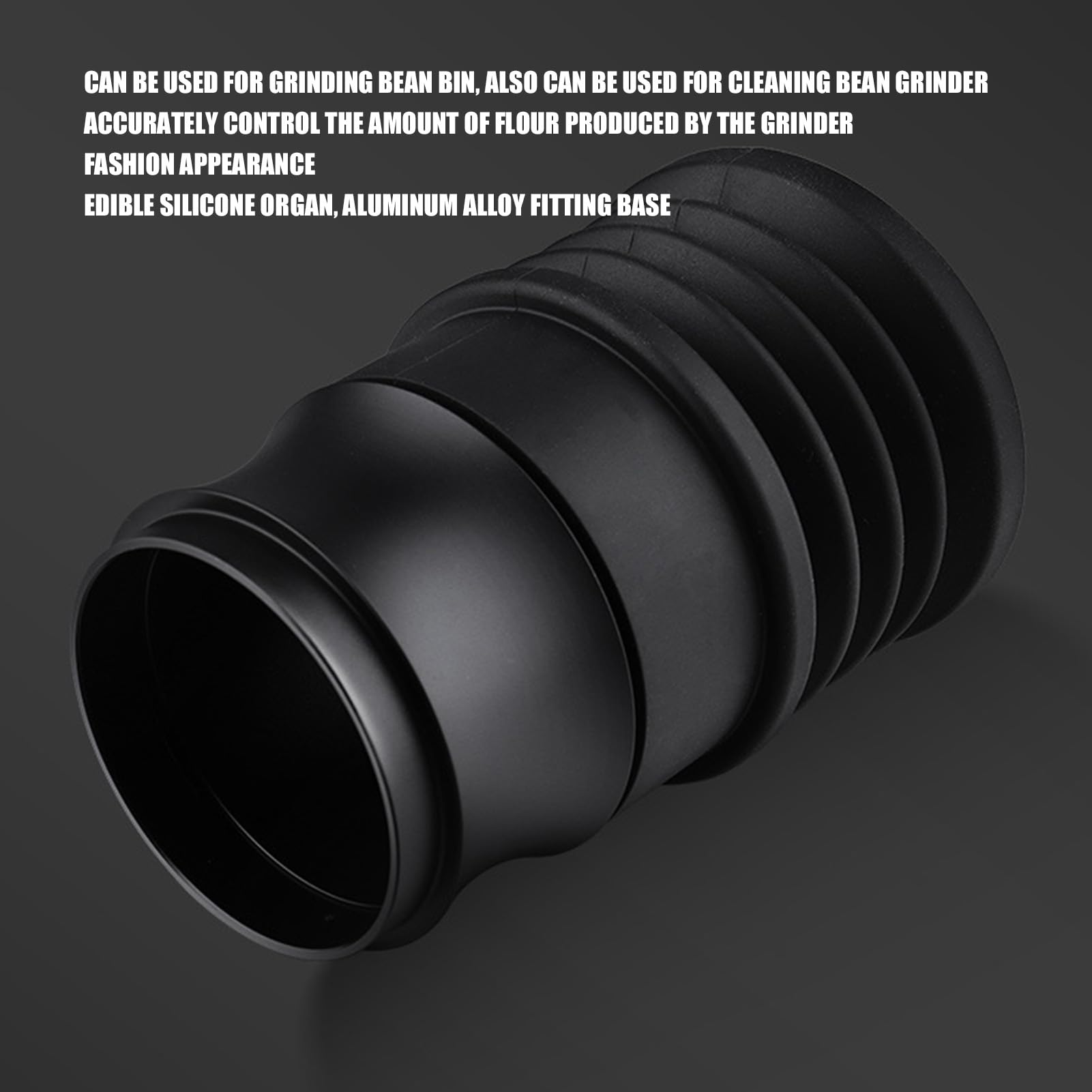 Młynek do kawy zdmuchujący pojemnik na ziarna wysokiej jakości stop aluminium silikonowe narzędzia do czyszczenia akcesoria do młynka MAZZER Mini Series idealny prezent dla