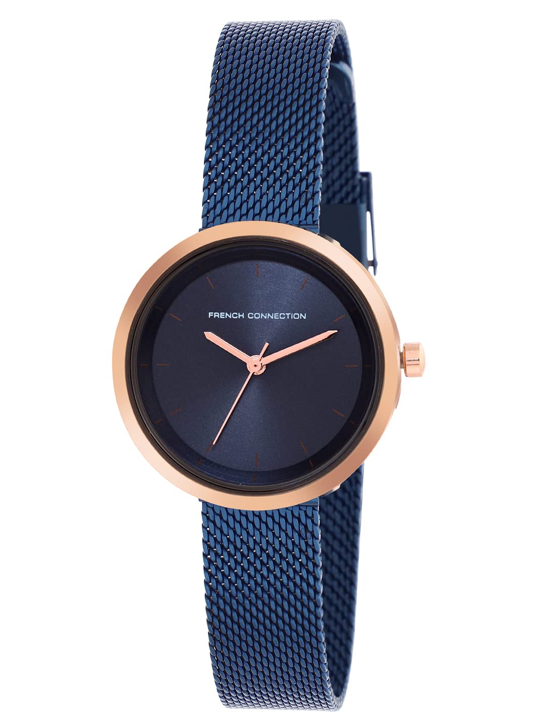 French Connection Stainless Steel Analog Blue Dial Womens Watch-Fcn00036G, Band_Black (B0B2K1S9JM) Amazon Price History, Amazon Price Tracker