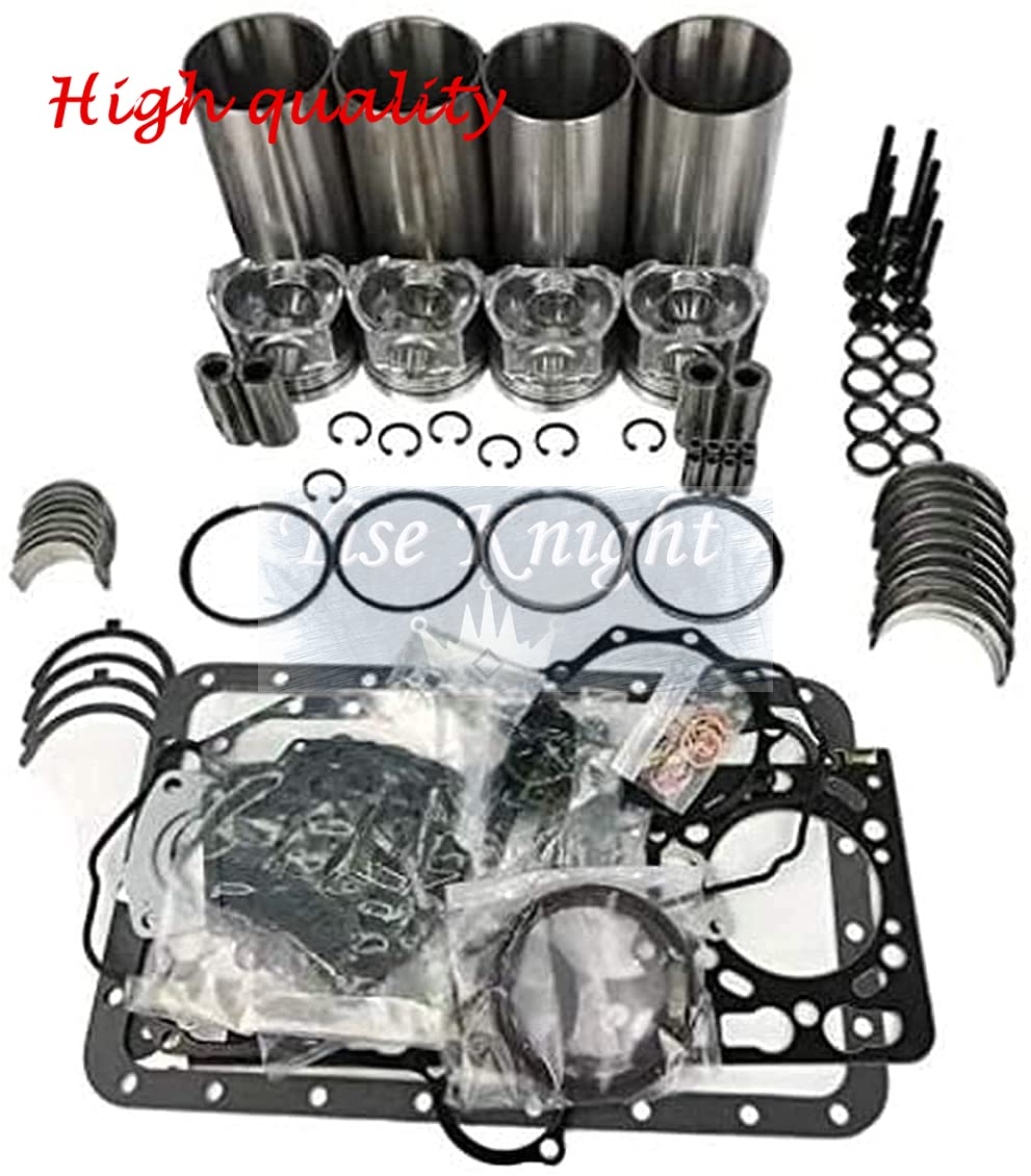 Yise Knightyise-P2456 New Overhaul Rebuild Kit For Deutz BF4M 1011 F Engine Bobcat 863 Skid Steer Loader BF4M1011