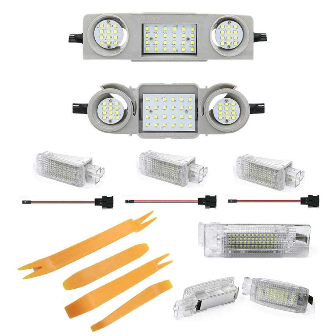 Oświetlenie wnętrza LED - zestaw modułów (1Vo_1Hi_1Ha_1Ko_2Fu_2Sp)