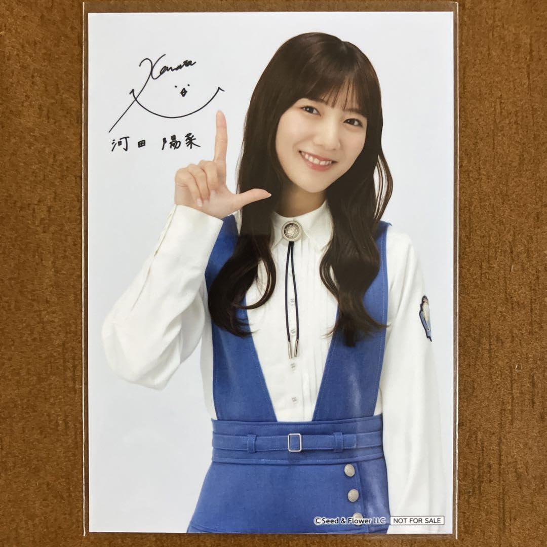 日向坂46 河田陽菜 サイン入り生写真