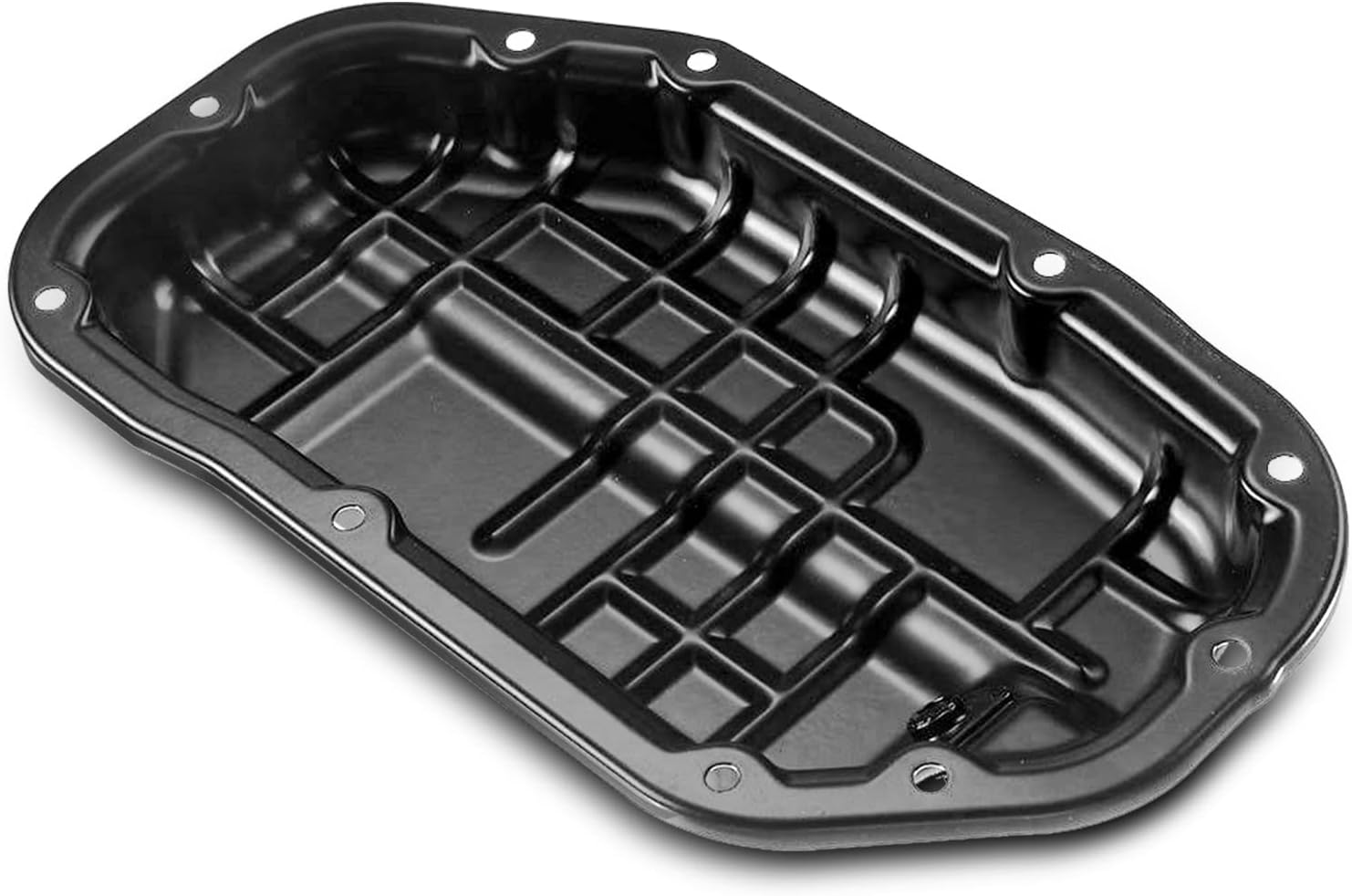 APremium Lower Engine Oil Pan with Drain Plug Compatible with Nissan 350Z 370Z