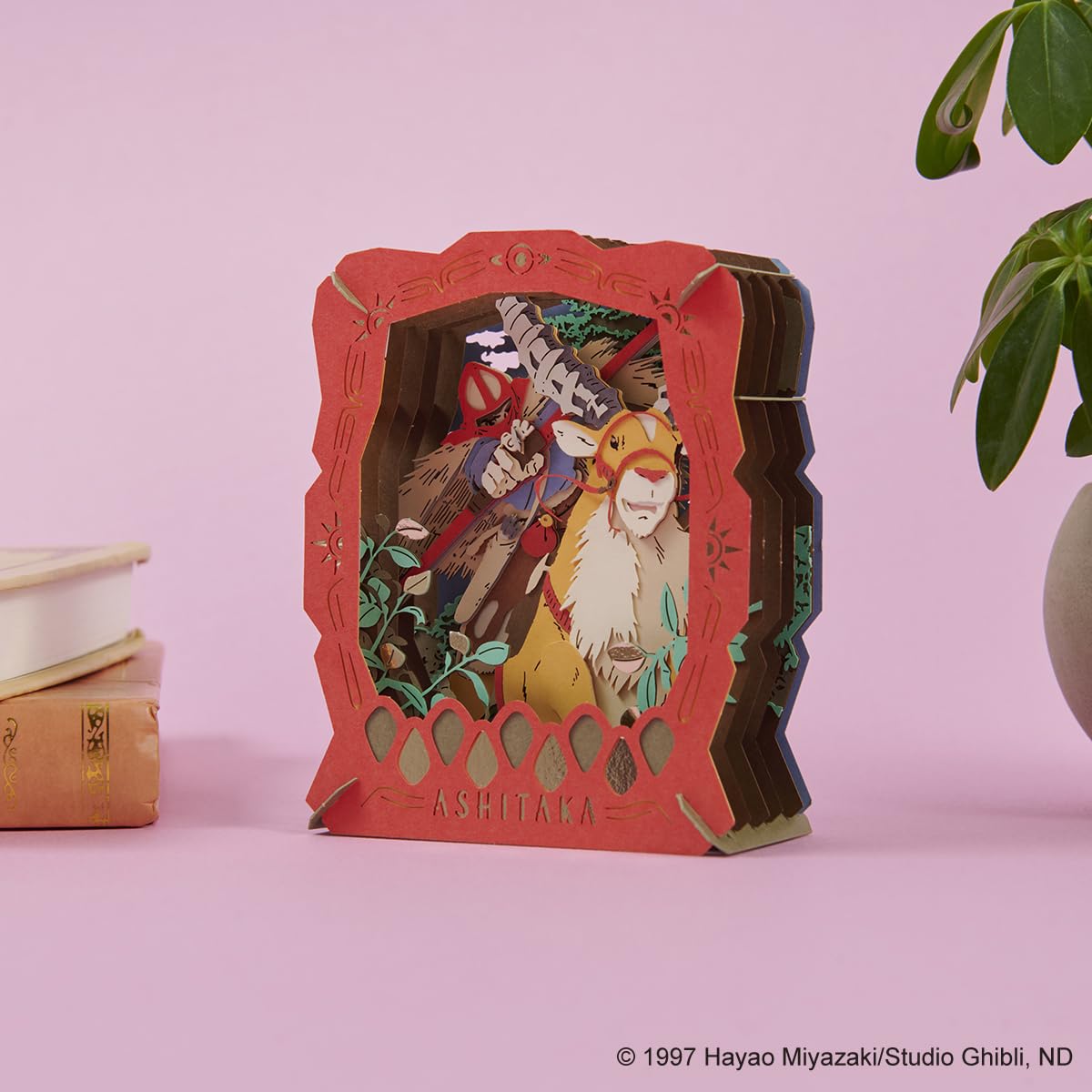 Amazon.co.jp: ペーパーシアター スタジオジブリ もののけ姫 アシタカ