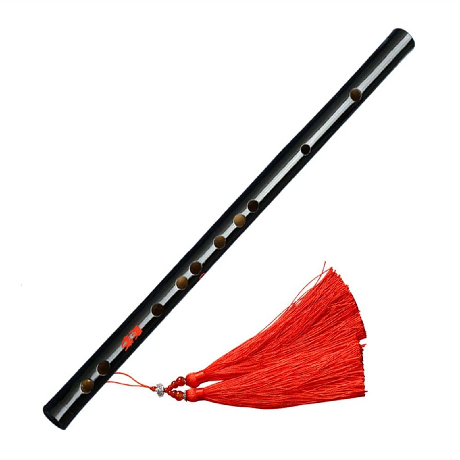 Flûte Chinois Instruments de Musique Traditionnels Bambou Dizi flûte pour débutant C D E F G Accessoire de Cosplay Transversal clé (Color : C Key)