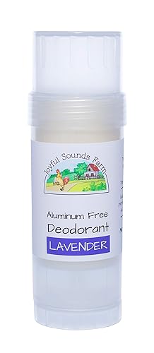 Desodorante natural sin aluminio para mujeres, hombres, todos, aceite esencial de lavanda