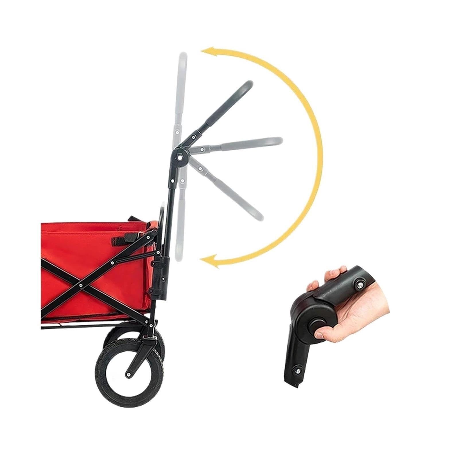 Asa Telescópica Asa de Empuje for Carrito Plegable