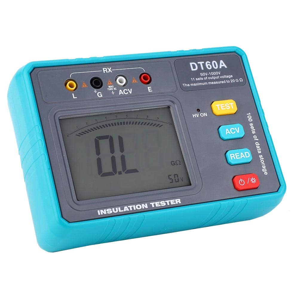 š„ Crazy Deals Marhynchus DT60A Digital Multimeter Tester, Digital Insulation Resistance Tester Multifunction Tester for Power Measurement Best Cyber Deals š„ Marhynchus DT60A Digital Multimeter Tester, Digital Insulation Resistance Tester Multifunction Tester for Power Measurement