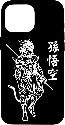 Vista 46 de iPhone 12 mini Sun Wukong Monkey King Caracteres chinos Cartas caso