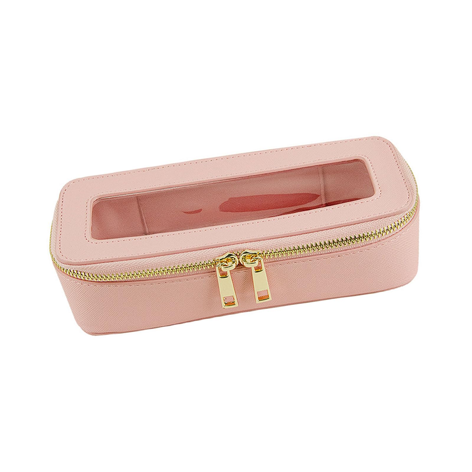Buxuaaaa A Buxuaaa Friendly Cosmetic Brush Holder With Elegant Interior Compartments For Easy Organization Nd Ccess Storage Portable Brush Container