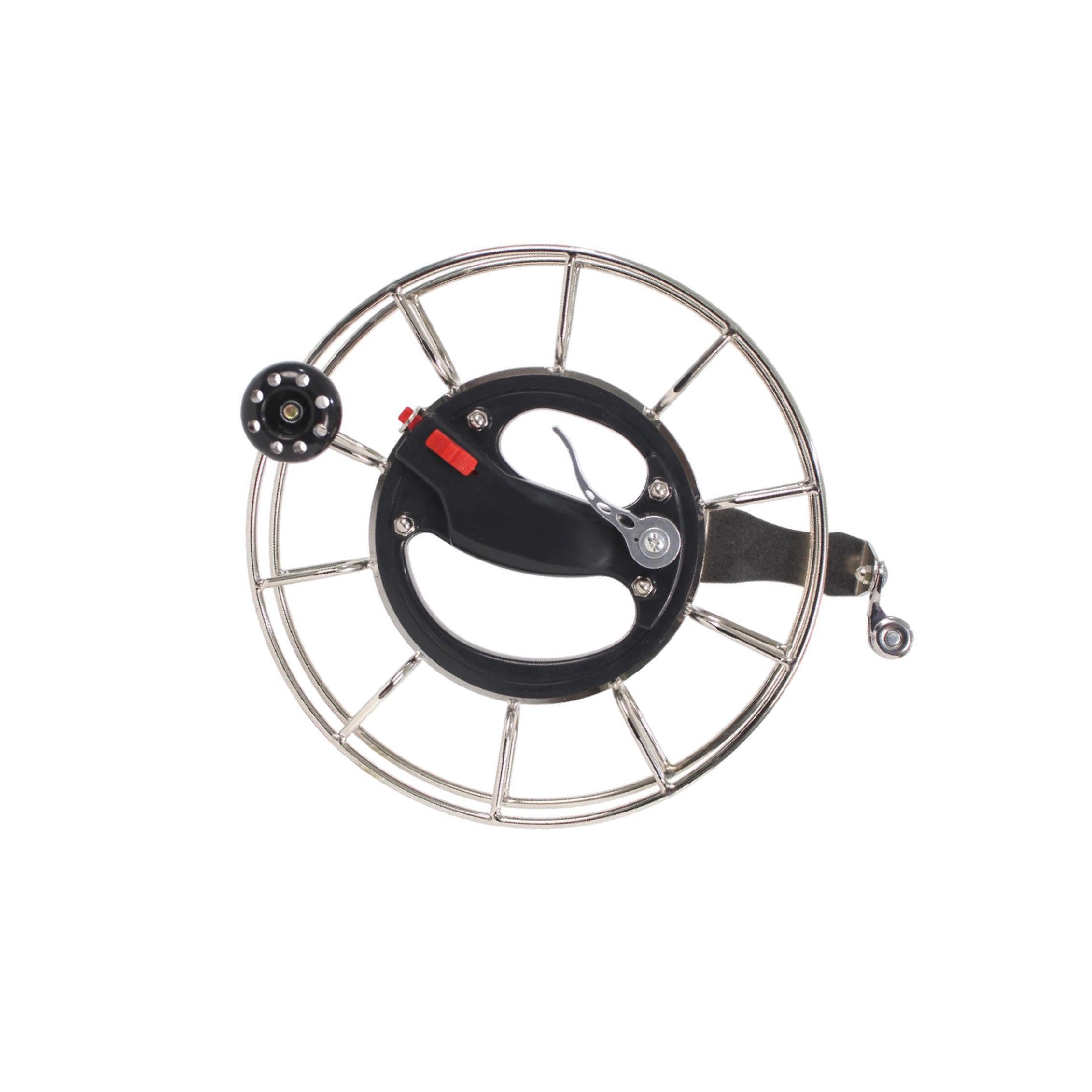Grande mulinello per aquiloni, ruota per aquiloni, accessorio in acciaio inossidabile per rendere il volo piacevole durante avventure e attività, Stile A