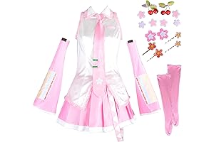Coskidz Haikyuu Women Pink Cosplay Costume
