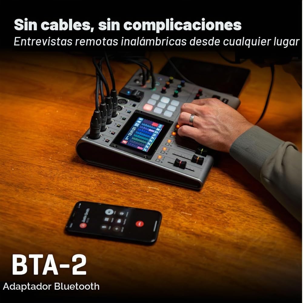 Zoom - BTA-2 - Adaptador de audio Bluetooth para Zoom P4 y P8