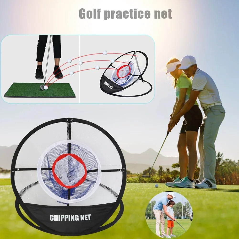 Golfnetz, Camping-Golf-Zielnetz, Genauigkeit, Übungs-Golf-Trainingszubehör