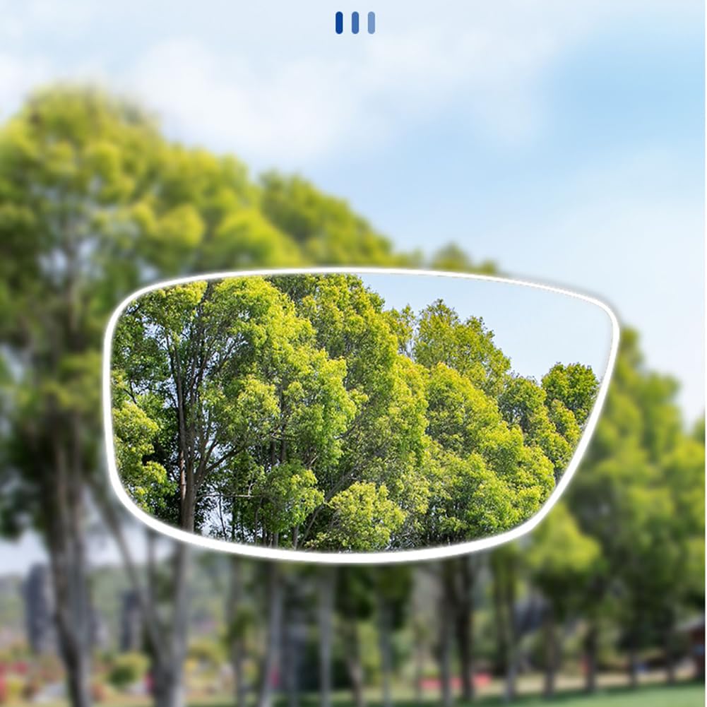 JIETIAN Hombres de Negocios Anti-luz Azul/Anti-Fatiga Gafas,Metal Marcos HD lámina de Resina asférica lectores,Azul,+2.75