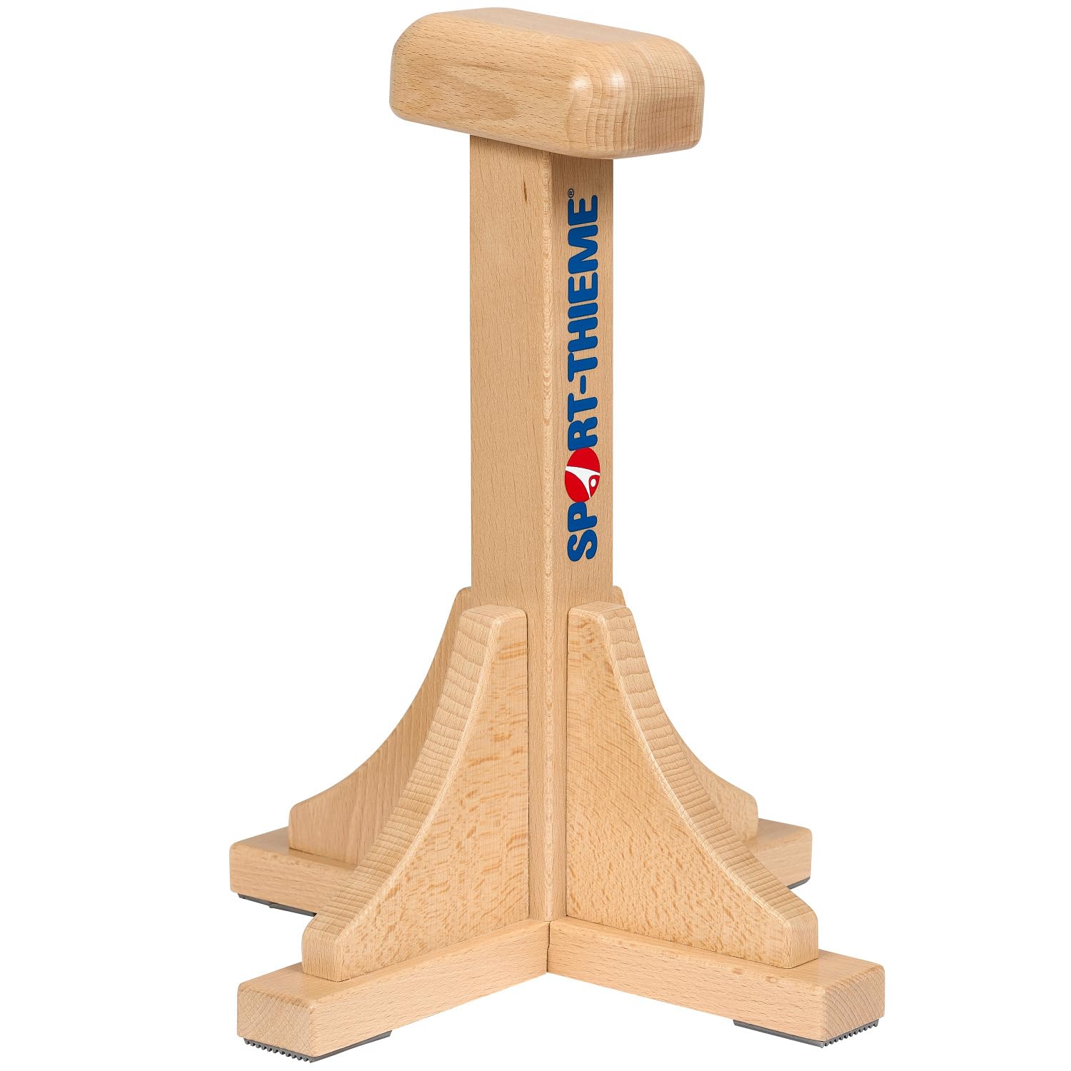Sport-Thieme Handstandständer Akrobatik | Buche | Stabiler Stand für Turnen & Akrobatik | Ergonomisch abgeschrägte Handauflagen | 30x30x36,5 cm