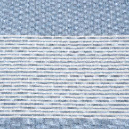 Image of 210 TC Cotton Bedsheet | Handmade Double Bedsheet | Handloom Bedsheets | Without Pillow Cover | Double Bedsheet for Summer |Size (90X100 Inches, 7.5 x 8.3 Feet (Wild Blue Yonder1)