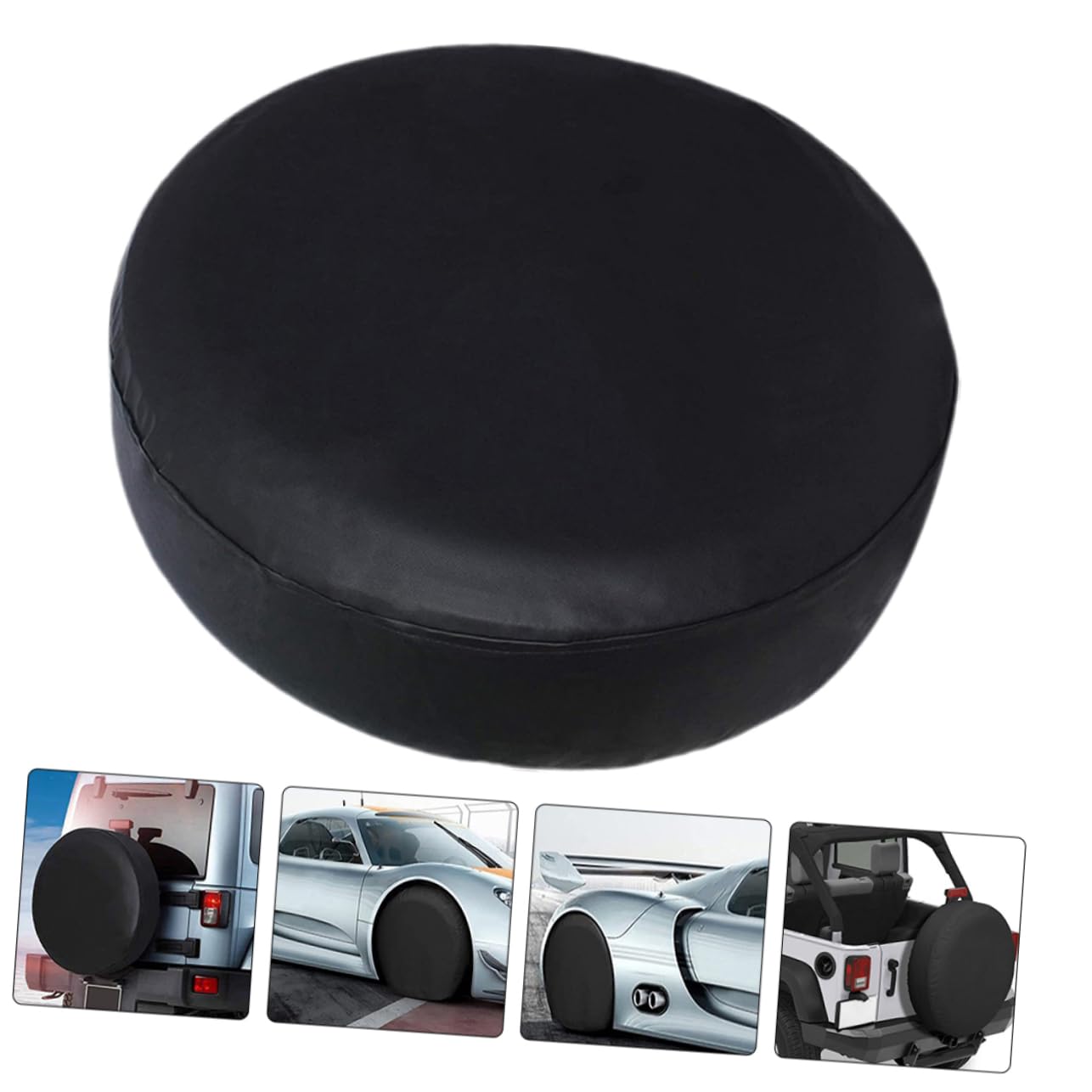 MAGICLULU 2piezas Cubiertas Neumáticos Repuesto Funda Rueda De Repuesto Cubiertas PVC para Autocaravana Protección