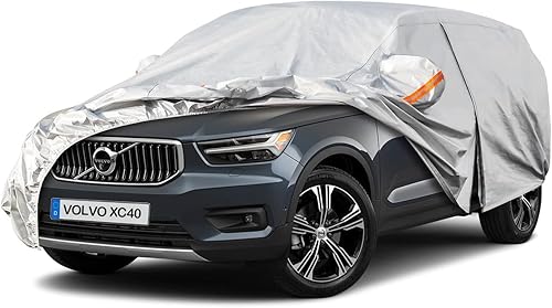 Kayme Funda de automóvil de 6 capas para SUV, ajuste personalizado para Volvo XC40 (2018-2023), impermeable para todo tipo de clima, cubierta