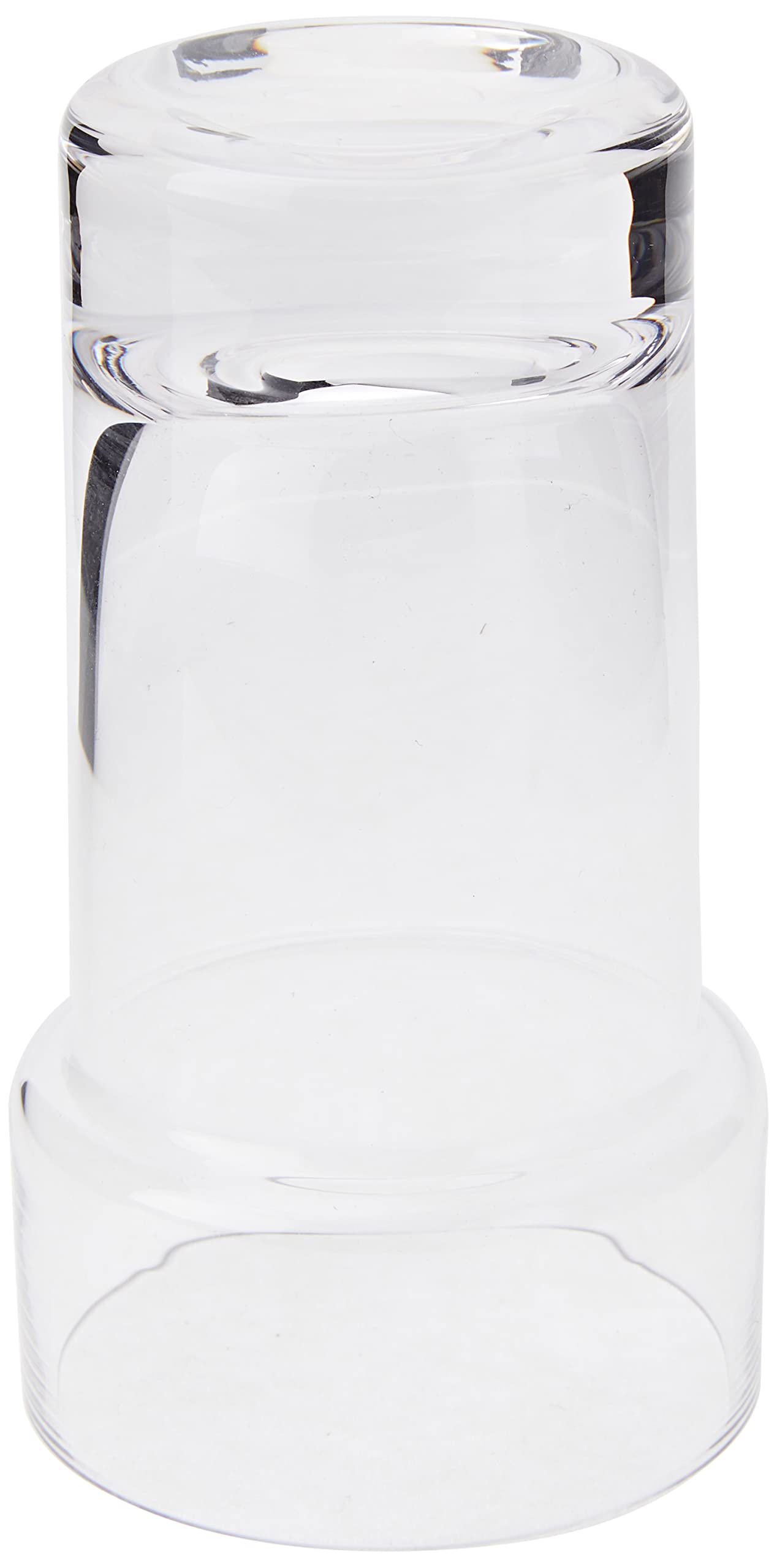 Emco Mundspülglas für Glashalter, eleganter Zahnbürstenhalter aus 