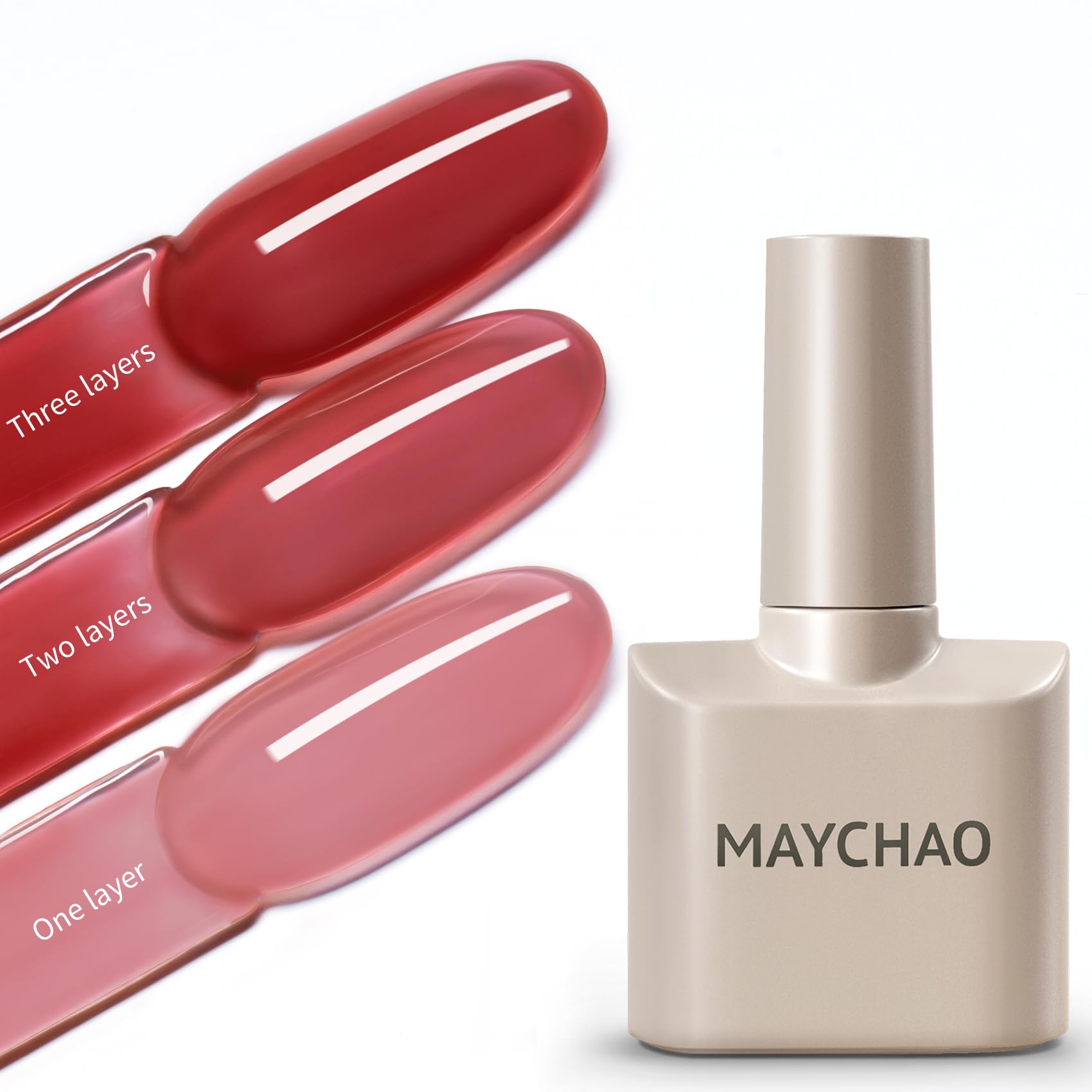 Jelly Gel Nail Polish -15ML Blush Pink Jelly Gel Polish Soak Off UV LED Nude Pink Nail Varnish for DIY Manicure Home Salon Nail Art