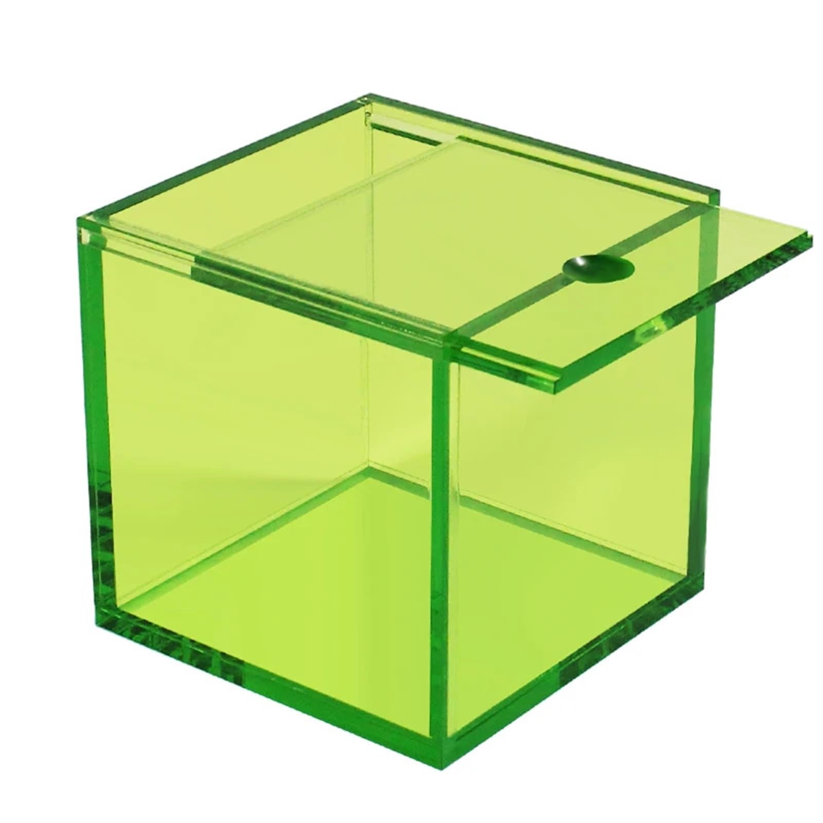 Caja de almacenamiento acrílica 5 mm con tapa corrediza