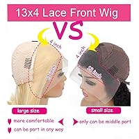 Vista 4 de Peluca Bob Rubia 613 de Cabello Humano Pelucas Cortas de Cabello Humano 8 Pulgadas Peluca Frontal de Encaje 613 Cabello Humano Pre Arrancado Pelucas