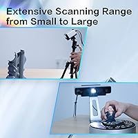 Vista 3 de EinScan Escáner SP V2 3D Nueva versión 0.002 in Alta precisión Velocidad de escaneo más rápida Fácil de operar Escáneres 3D multifuncionales