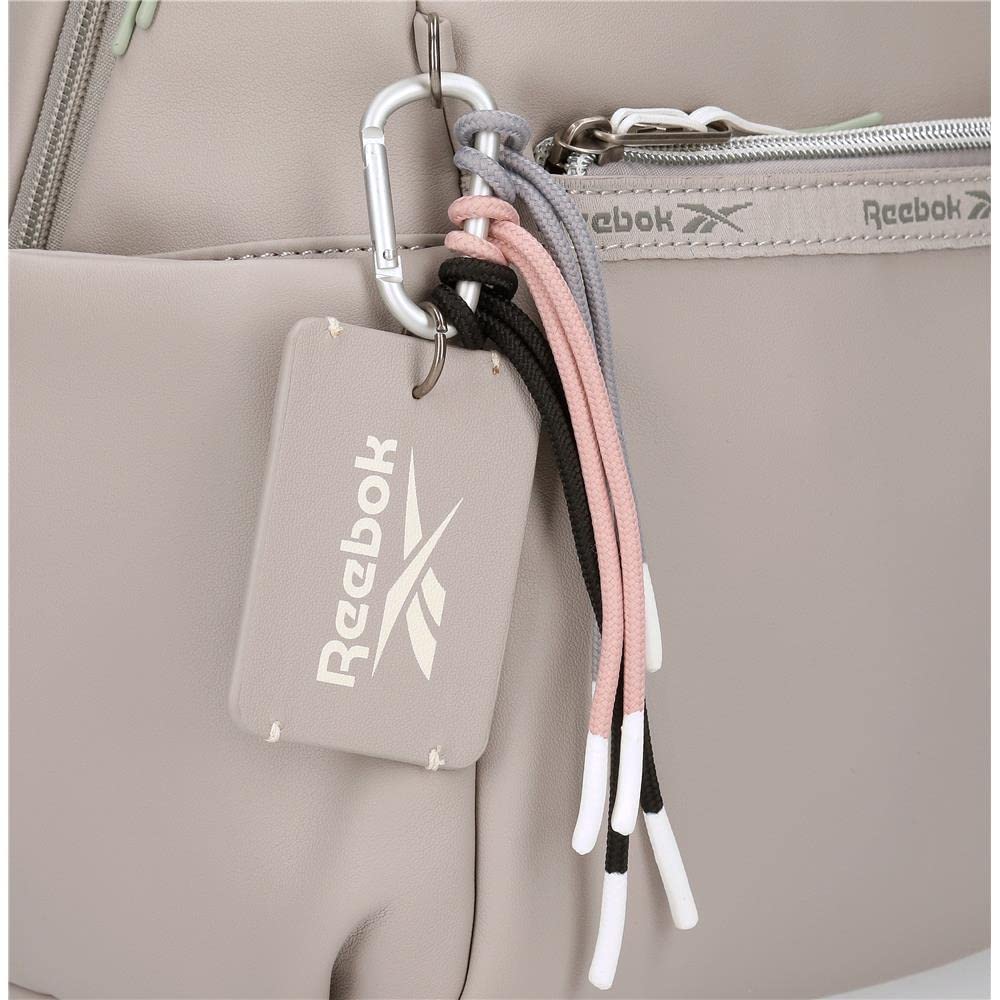Zaino Reebok Tina Adaptable Tablet 9 pollici Grigio 25.5x35x14 cm Pelle sintetica 12.5L