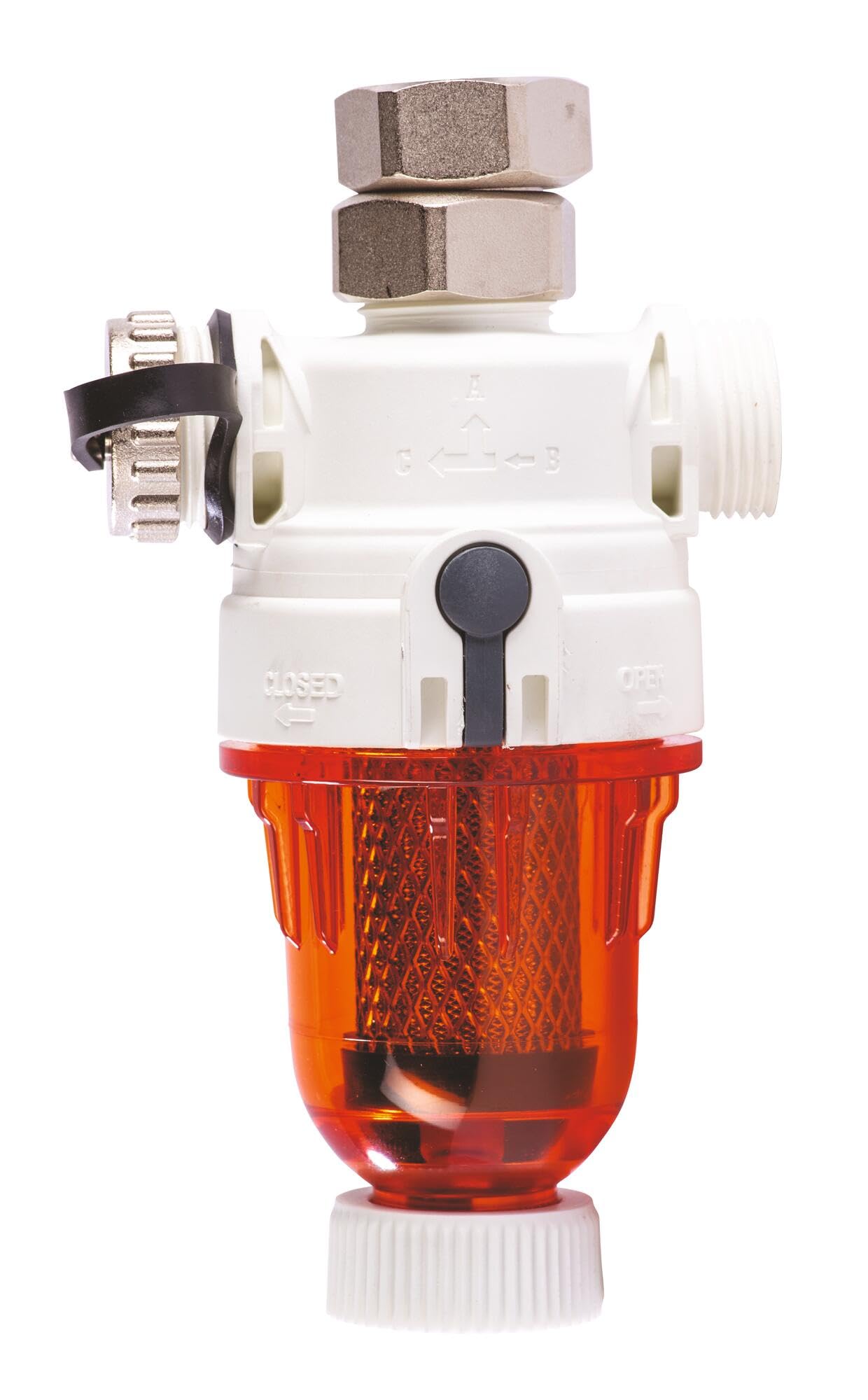 AQUAWATER 105952 Aquared Mag-Filtre Pot à Boue avec Aimant intégré pour Chauffage