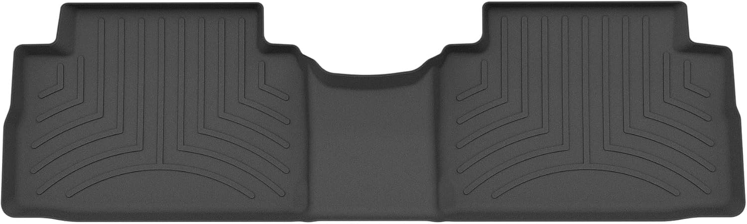 WeatherTech Custom Fit FloorLiners for Hyundai Santa Fe - 1st Row (4416561), Black