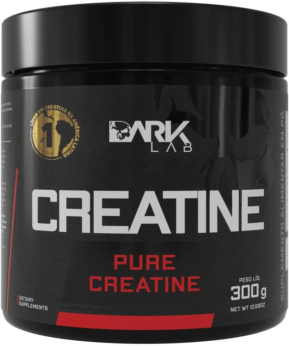 Embalagem do Creatina Pura Monohidratada 100% de Pureza Sem Sabor 300g