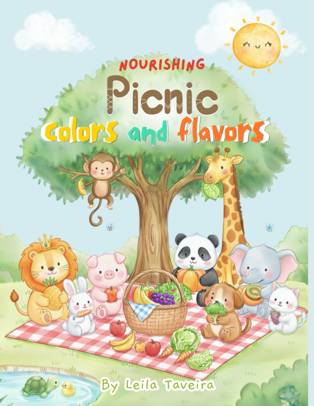 Nourishing: A Picnic of Colors and Flavors: An Educational Coloring Book to Help Children Overcome Picky Eating and Enjoy Fruits and Vegetables