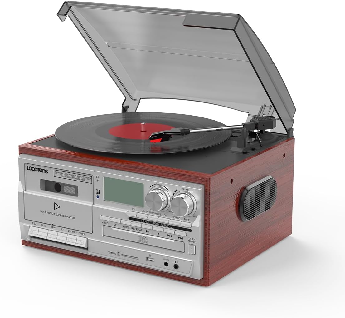 Turntable All In One Audiophile System Lenco MC-160WD, Turntable