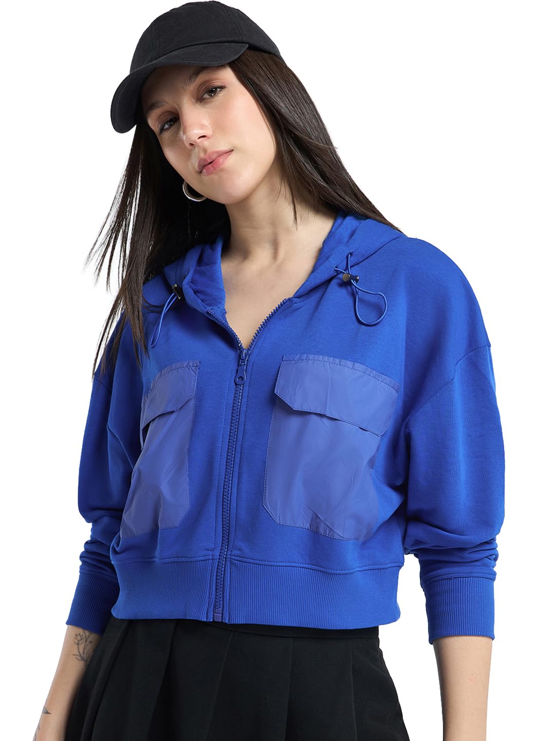 Women's Cotton Terry Oversized Fit Hoodies | Hoodie for Women Winter Wear-image-29