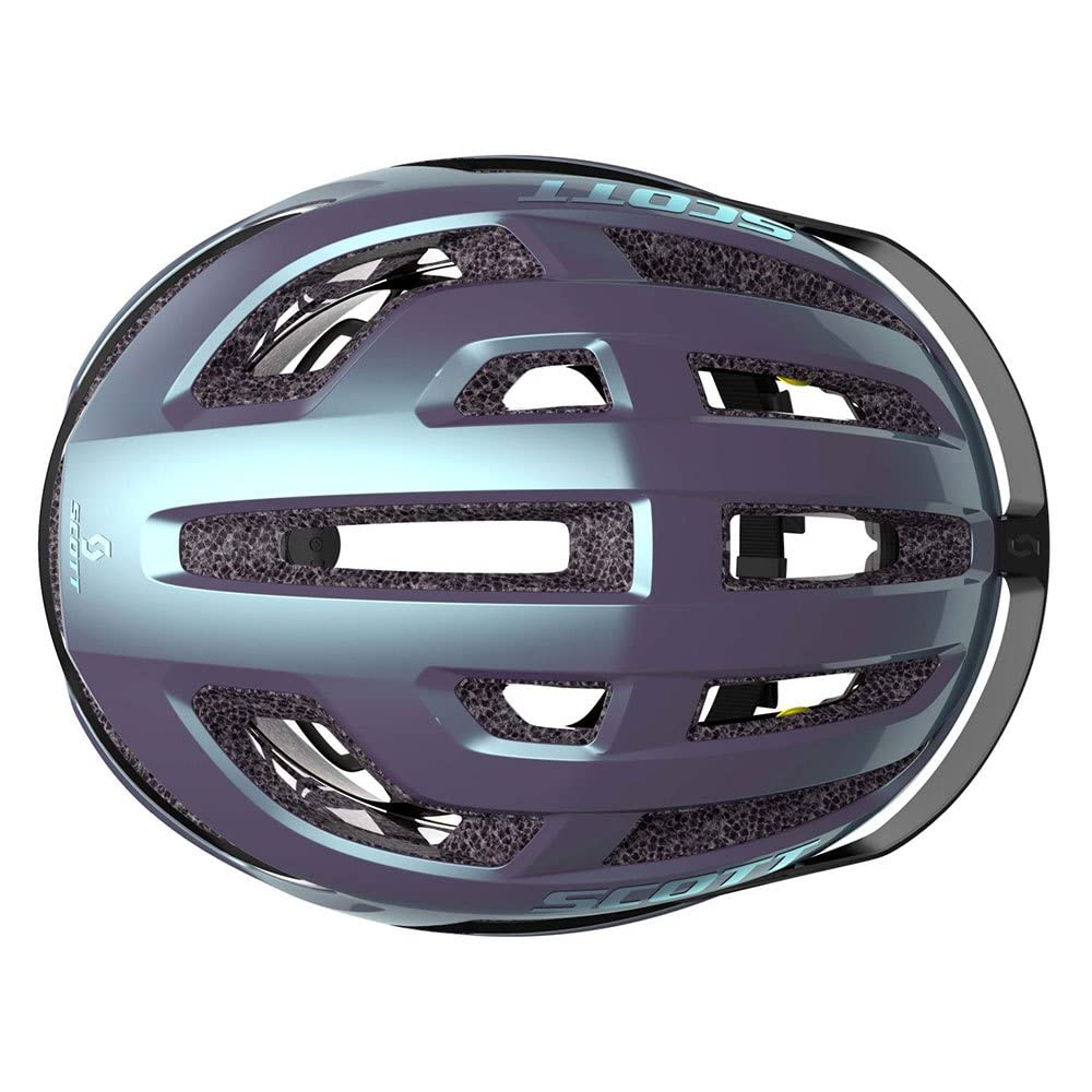 Scott Unisex Arx Plus Casco da ciclismo, prism unicorn purple, 51-55CM