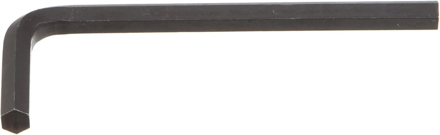 JW Winco A42416 Version C Black Finish Chrome-Vandium Steel Hexagon Key, 6mm Drive, 90mm Length x 32mm Width