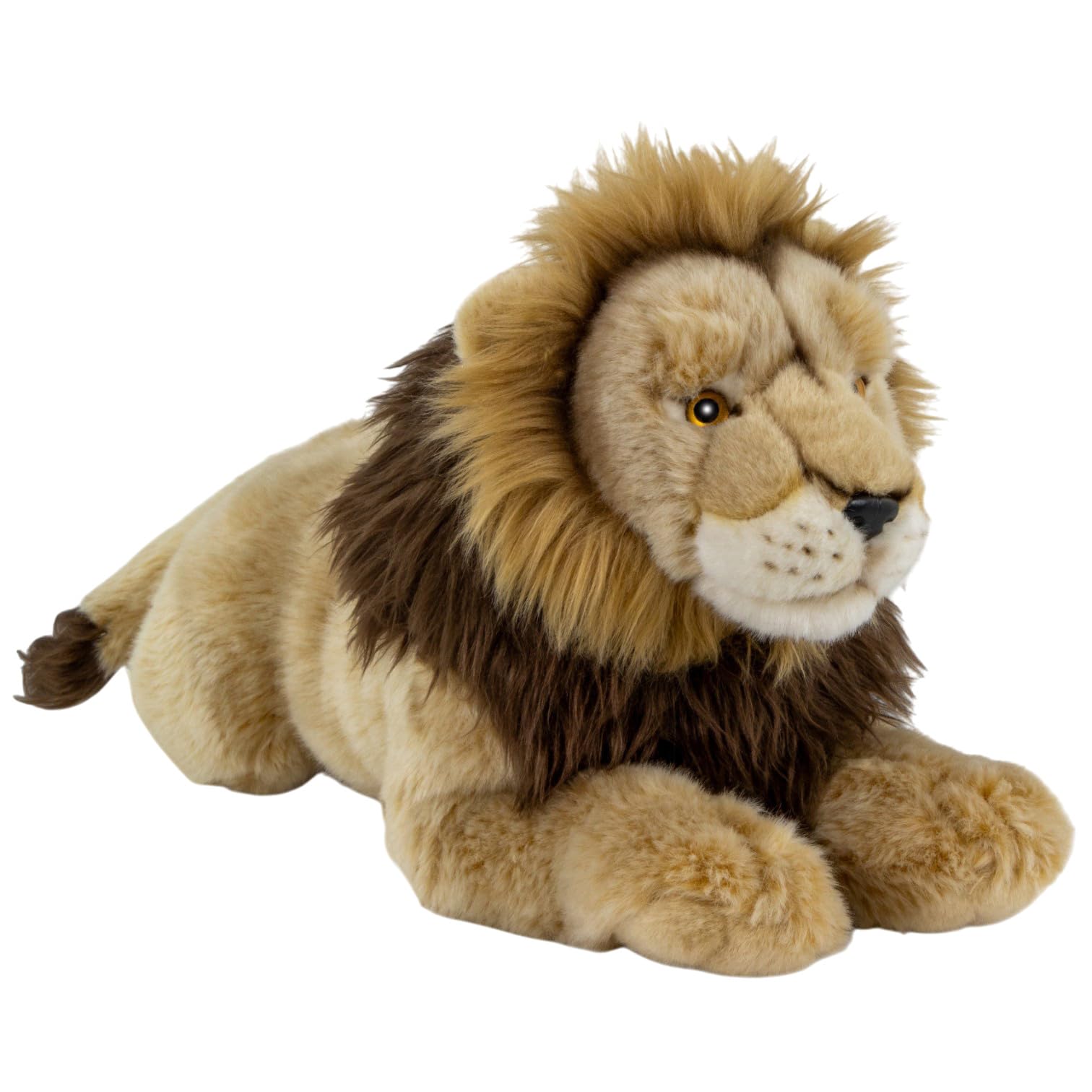 Carl Dick león Tumbado 43 cm, Peluche, Juguete Blando, Animal de Peluche 3754