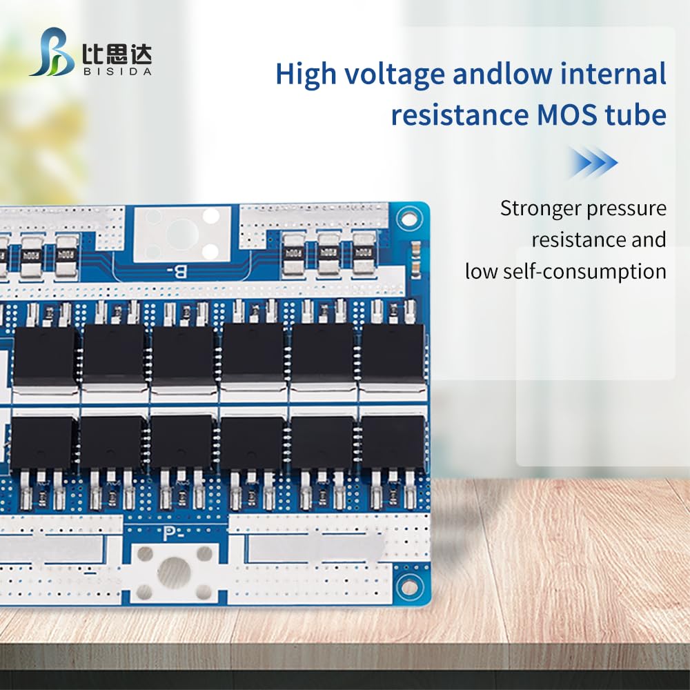 Amazon.com: Bisida 14S BMS 50.4V/51.8V 50A Li-ion PCB Protection