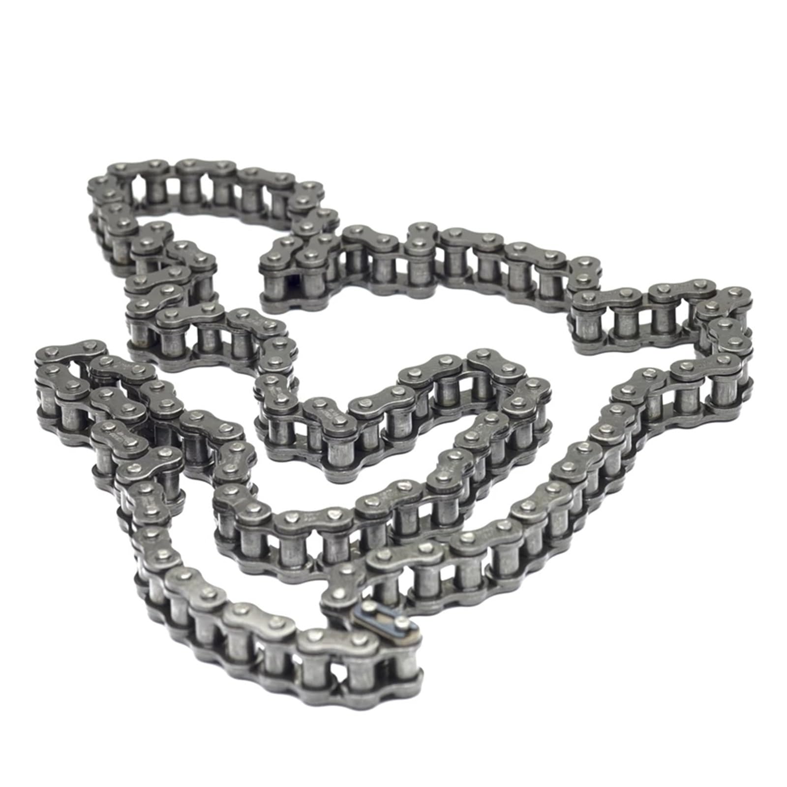 Catena a rulli 04C for pignone 04C | Catena di trasmissione in ferro con passo da 6,35 mm, 1/1,5/5 m for pignoni 04C(5 Meter)