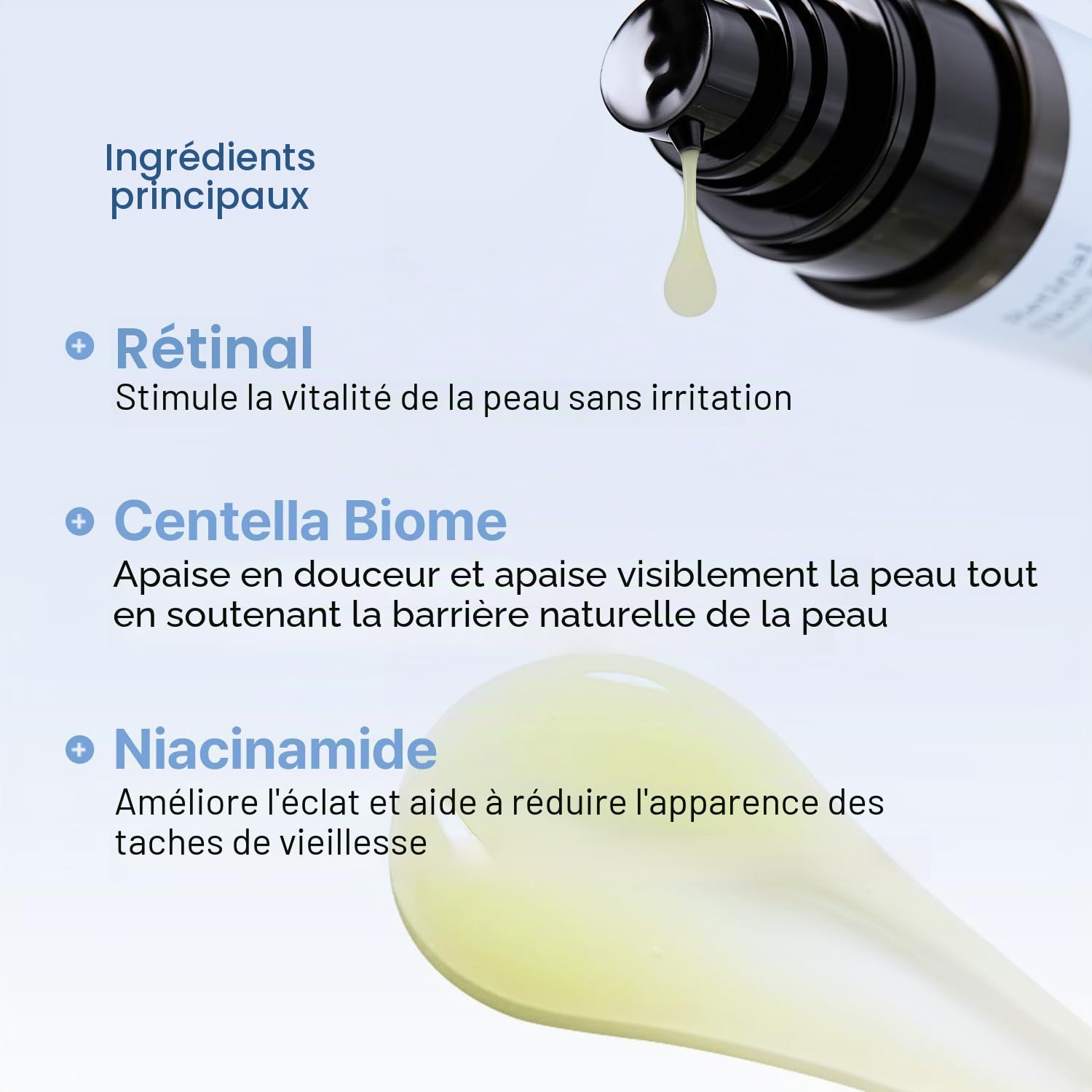 MEDITHERAPY Sérum Retinal Skin Booster, Adapté Aux Débutants, Anti-Âge, Rétinol Non Irritant Pour Le Visage Et Le Corps, Minimise Les Pores, Traitement Des Rides, 150 Ml, Jaune
