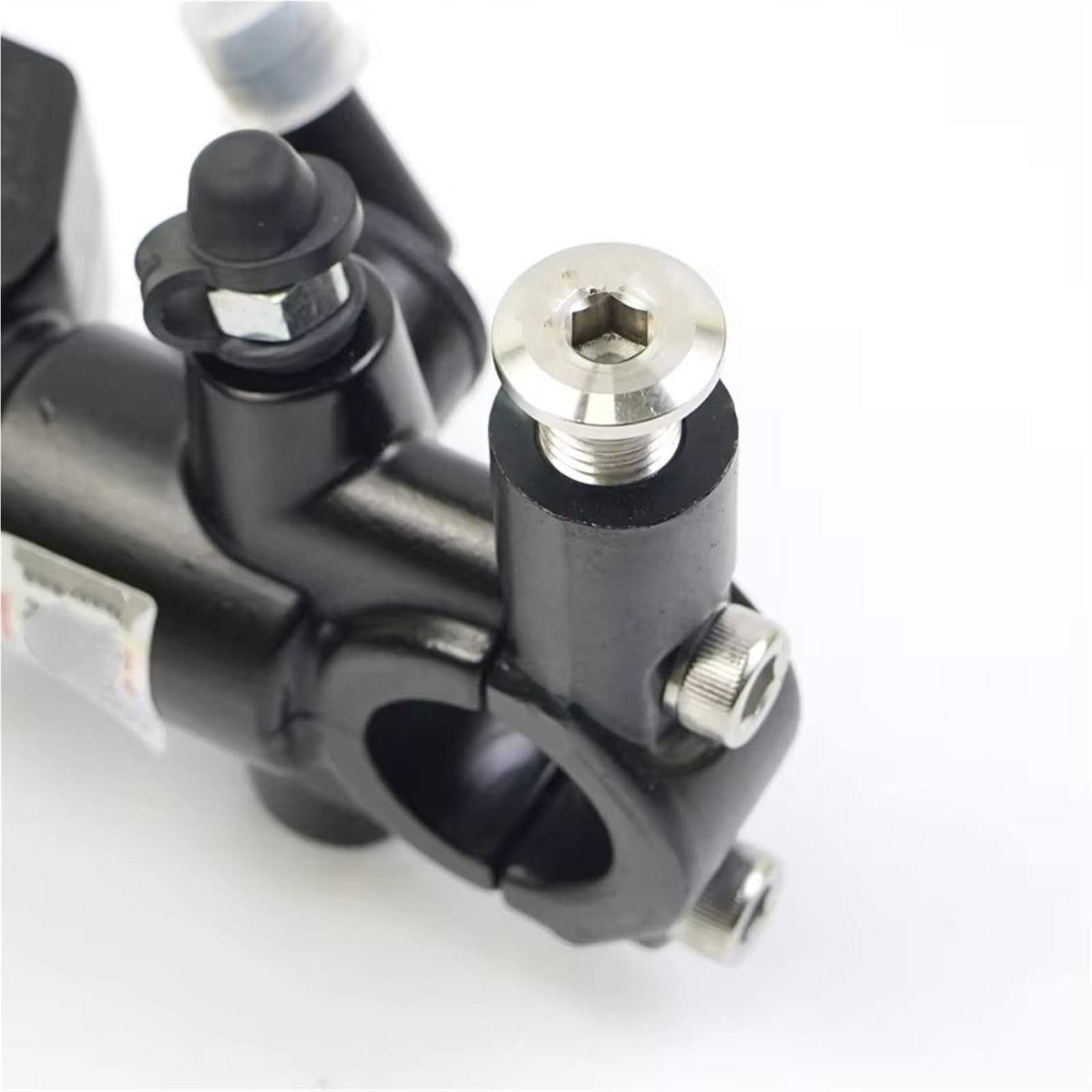 Leva Del Cilindro Principale Della Frizione Freno Motociclo Con Montaggio Radiale 14mm 16mm 17.5mm 19mm Moto Leve Freno E Frizione(Grey Left 14mm)
