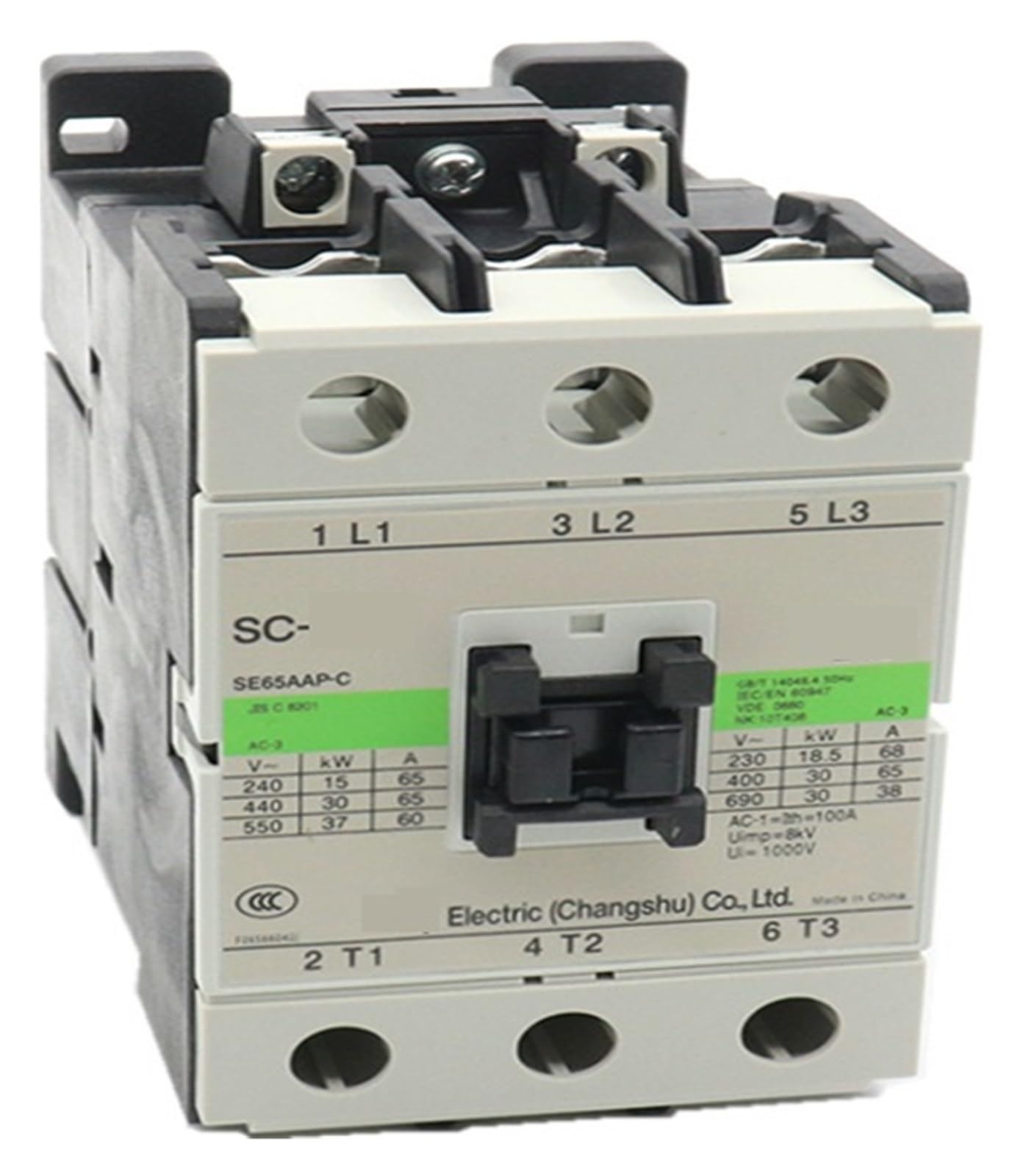 Contacteur CA SC-E3P 220V : résorber les pannes de moteur 380V