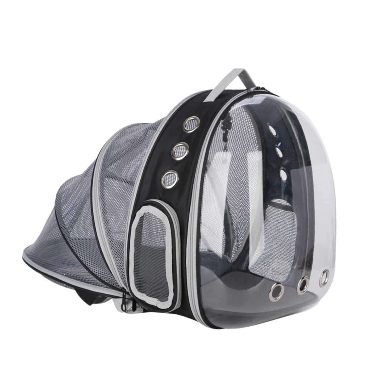 Toddmomy 1 Pc Portador de Mascotas expandible Mochila Porta Gato Mochilas para Viajar Mochilas Transparentes Mochila de Viaje Bolsa de Transporte para Mascotas Escalable Jaula para Mascotas