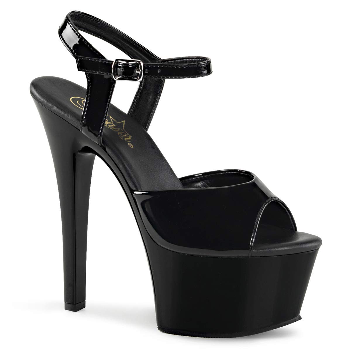 Pleaser Mädchen Aspire-608Offene Sandalen