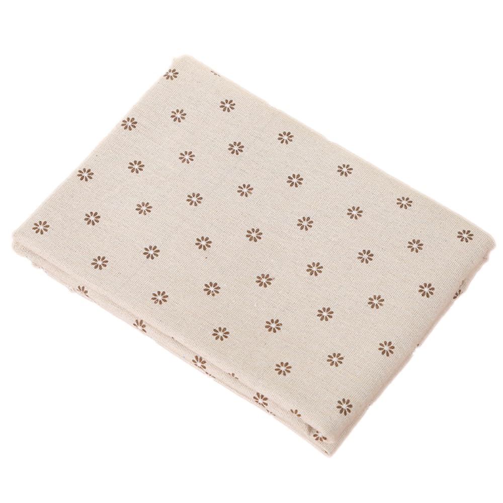 Tela de lino para manualidades, venta por metros, aprox. 300 x 150 cm, mantel de tela, tela para coser, estampado de flores, tela para costura, acolchar, manualidades, manualidades, álbumes de